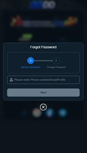 Forgot Password 88DD